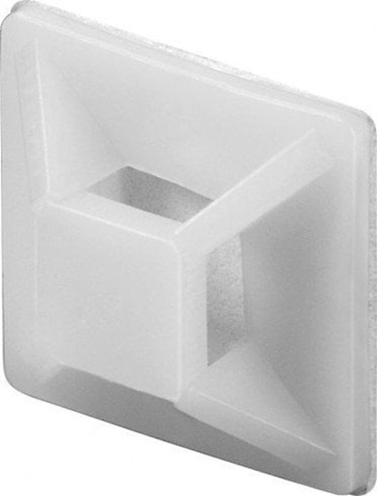 Picture of Organizer Goobay Uchwyt na opaski kablowe, samoprzylepny, naturalny