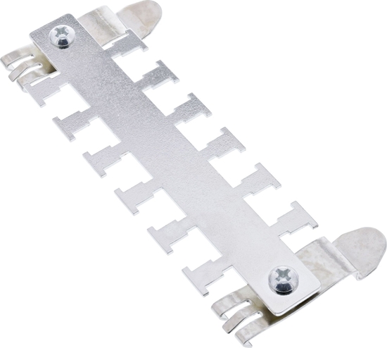 Picture of Organizer InLine InLine® Cable guide rail for mounting on top-hat rail (TS35) metal