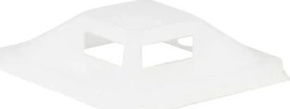 Изображение Organizer Lanview Lanview LVT-CABLEMOUNT-50W opaska kablowa Polipropylen (PP) Biay 50 szt.