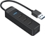 Attēls no Orico Orico USB to USB 3.0 + 3x USB 2.0 Hub Adapter (black)