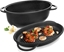 Picture of Orion Brytfanna granitowa owalna do pieczenia smaenia patelnia grillowa 2w1 10 l GRANDE