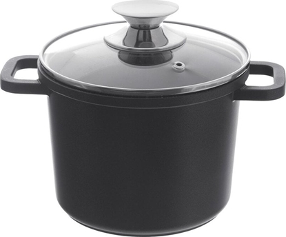 Picture of Orion Garnek granitowy ze szklan pokrywk wysoki GRANDE 2 l