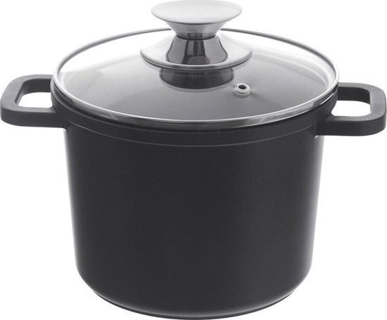 Picture of Orion Garnek granitowy ze szklan pokrywk wysoki GRANDE 2 l