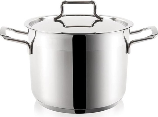 Изображение Orion Garnek stalowy z pokrywk 18/10 ANETT 8,1L uniwersalny