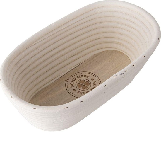 Picture of Orion Koszyk RATTANOWY do wyrastania garowania chleba ciasta na chleb 1,5kg 32x15x9cm
