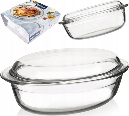 Picture of Orion Naczynie aroodporne szklane z pokrywk 33x20x13 cm, 3 l