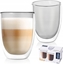 Изображение Orion Szklanki termiczne z podwójn ciank do kawy latte DOUBLE 370 ml 2 szt.