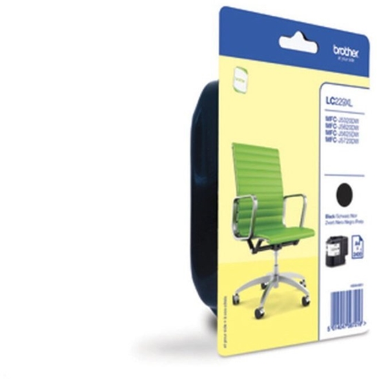 Изображение Oryginalny Wkad Atramentowy Brother LC-229XLBKBP Czarny