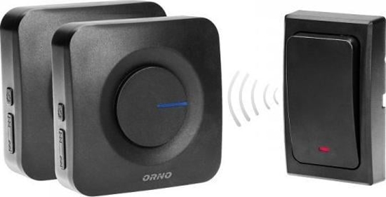 Picture of Orno DZWONEK BEZPRZEWODOWY 230V BEZBATERYJNY 2 ODBIORNIKI ONDO 2
