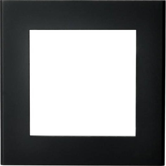 Picture of Ospel Ramka pojedyncza Ospel Sonata R-1RBS/33 do gniazda brytyjskiego czarny metalik