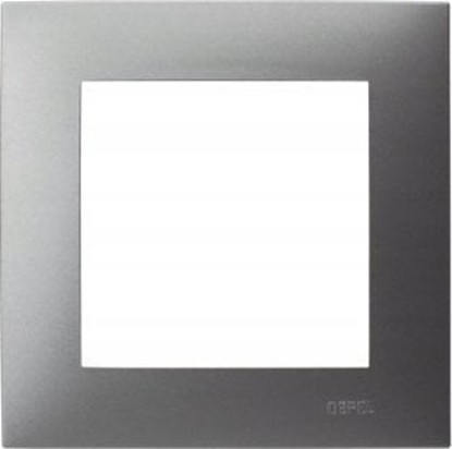 Picture of Ospel Ramka pojedyncza Ospel Szafir R-1Z/70 szary mat