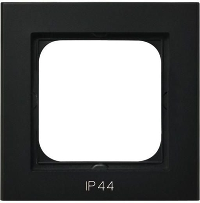 Picture of Ospel Ramka pojedyncza Sonata czarny metalik (RH-1R/33)