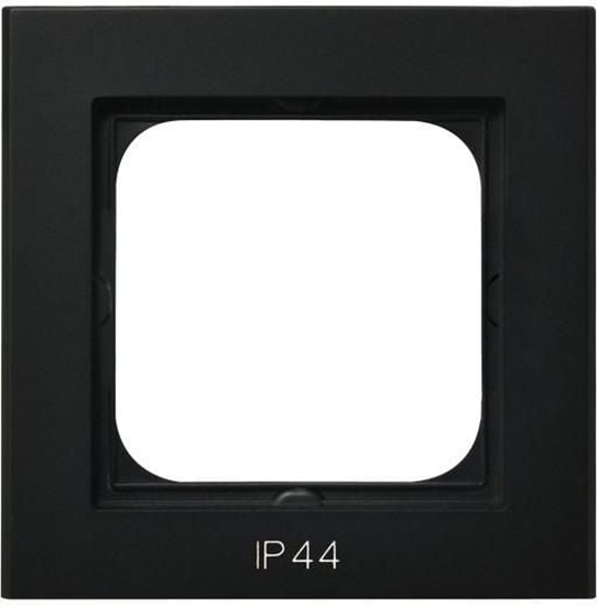 Изображение Ospel Ramka pojedyncza Sonata czarny metalik (RH-1R/33)