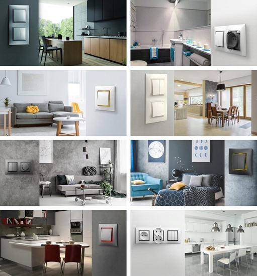 Picture of Ospel Ramka pojedyncza SZARE SZKO R-1UGC/41/25