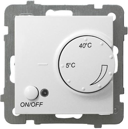 Picture of Ospel Regulator temperatury AS z czujnikiem podpodogowym biay (RTP-1G/m/00)