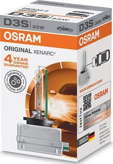 Picture of Osram ARÓWKA XENON D3S 42V 35W PK32D-5 XENARC ORIGINAL OSRAM 66340/4150K/