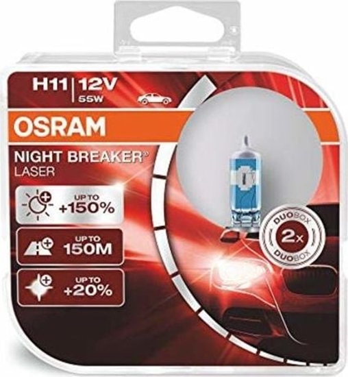 Picture of Osram Automotive Bulb Osram 64211NL H11 12V 55W 3200K