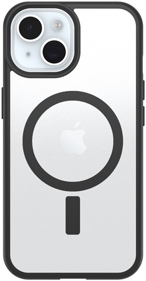 Picture of OtterBox React MagSafe iPhone 16e/15/14/13 -clear/black