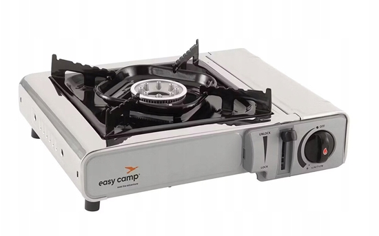 Picture of Outwell Tour Stove Portable Camping Stove for Cooking, Silver |