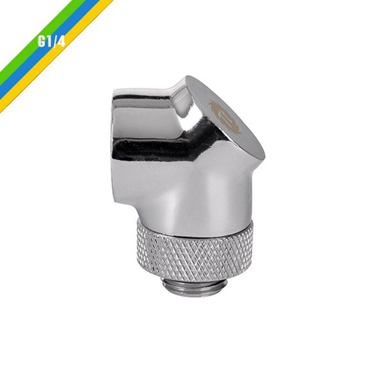 Picture of Pacific G1/4 90 złączka adapter kątowy - Chrome