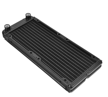 Attēls no Pacific R240 (240mm, 2x G 1/4", aluminium) radiator - Black