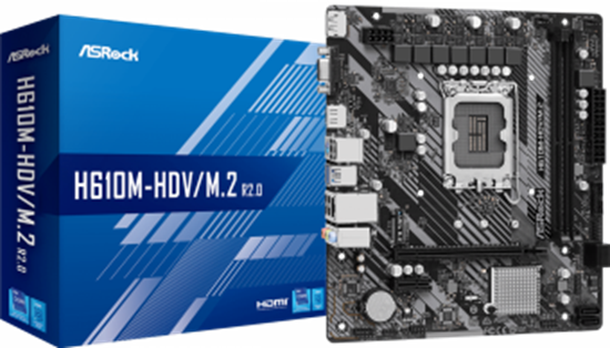 Picture of Pamatplate ASRock H610M-HDV/M.2 R2.0