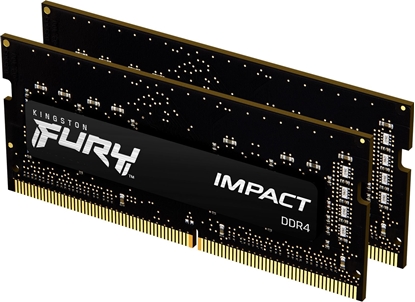 Picture of Pami do laptopa Kingston Fury Impact, SODIMM, DDR4, 16 GB, 3200 MHz, CL20 (KF432S20IBK2/16)