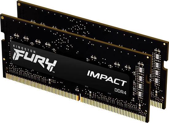 Picture of Pami do laptopa Kingston Fury Impact, SODIMM, DDR4, 16 GB, 3200 MHz, CL20 (KF432S20IBK2/16)