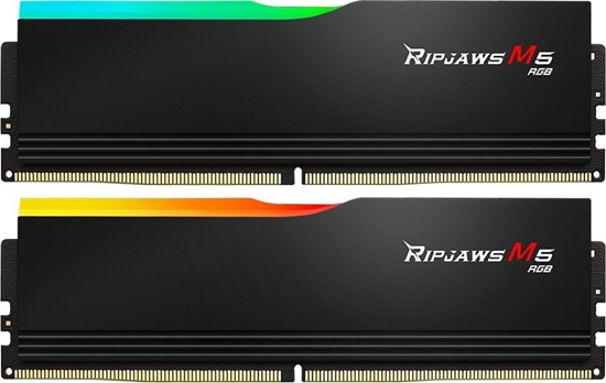 Изображение Pami G.Skill Ripjaws M5 RGB, DDR5, 96 GB, 5600MHz, CL40 (F5-5600J4040D48GX2-RM5RK)