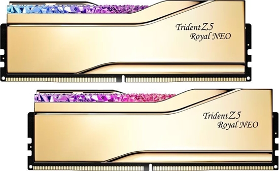 Изображение Pami G.Skill Trident Z5 Royal	Neo, DDR5, 32 GB, 6000MHz, CL28 (F5-6000J2836G16GX2-TR5NG)