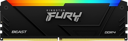 Attēls no Pami Kingston Fury Beast RGB, DDR4, 16 GB, 3200MHz, CL16 (KF432C16BB12A/16)