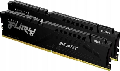 Изображение Pami Kingston Fury Beast, DDR5, 16 GB, 6000MHz, CL30 (KF560C30BBEK2-16)