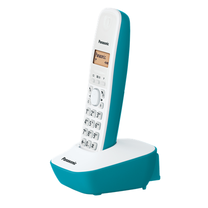 Изображение Panasonic Cordless phone KX-TG1611FXC White, Caller ID, Wireless connection
