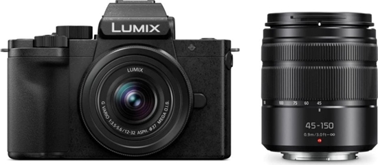 Picture of Panasonic Lumix DC-G100D black + H-FS 12-32 + H-FS 45-150 E