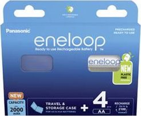 Picture of Panasonic Rechargeable Batteries ENELOOP BK-3MCDEC4BE AA, 2000 mAh, 4 pc(s)
