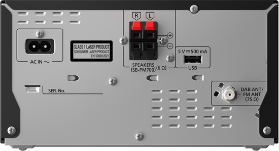 Picture of Panasonic SC-PM704EG-K black