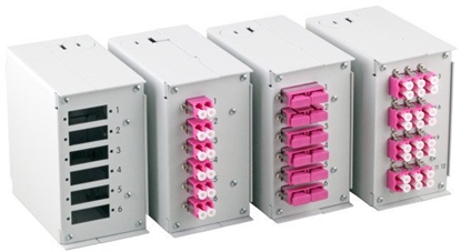 Attēls no Panel do przecznicy DIN EFB 53705.1V3, 6x SC Duplex/LC Quad