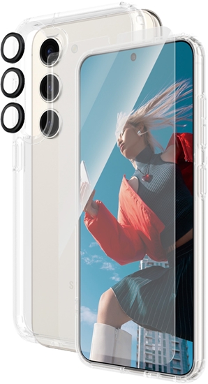 Picture of PanzerGlass 3-in-1 Pack Samsung Galaxy S24 -Ultra-Wide Fit