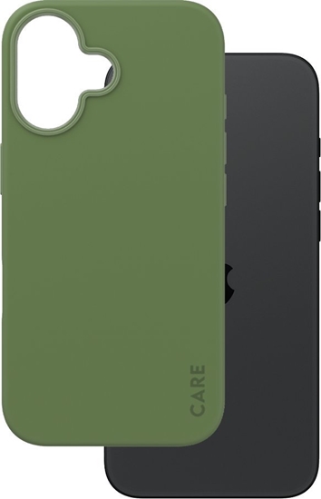 Изображение PanzerGlass CARE by PanzerGlass Fashion Case iPhone 16 6.1" zielony/green MagSafe 1385