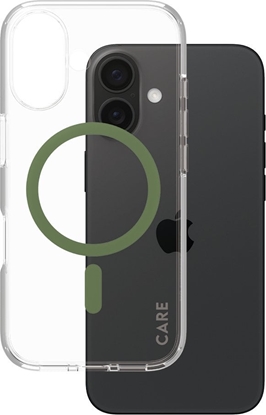 Attēls no PanzerGlass CARE Case Flagship Green MagSAFE  iPhone '24 6.1"