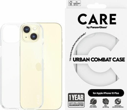 Attēls no PanzerGlass CARE by PanzerGlass Urban Combat Case iPhone 15 Plus 6,7"  przezroczysty/transparent 1423