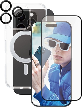 Attēls no PanzerGlass CARE Feature 3-in-1 Ceramic  iPhone '24 6.3" Pro