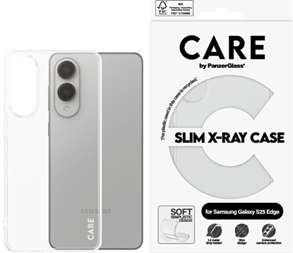 Attēls no Etui CARE by PanzerGlass Fashion X-Ray   do Samsung Galaxy S25 Edge przezroczysty