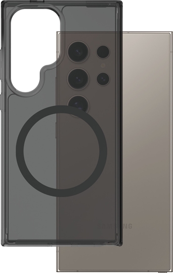 Picture of CARE by PanzerGlass Case Urban Combat Smokey Black Qi S25 U