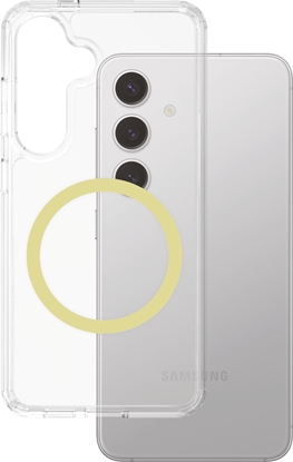 Attēls no CARE Flagship Case Clear w. Chardonnay QI Galaxy S25 Plus