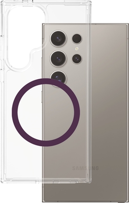 Attēls no Etui CARE by PanzerGlass Flagship Urban   Combat Purple QI do Samsung Galaxy S25 Ultra przezroczysty