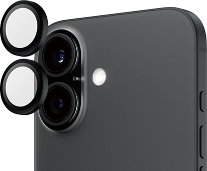 Picture of PanzerGlass Hoops Black Camera Lens Protector iP 16 16 Plus