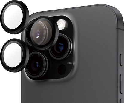 Picture of PanzerGlass Hoops Black Camera Lens Protector iP 16 Pro / Max