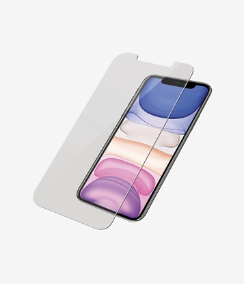 Attēls no PanzerGlass | Apple | iPhone XR/11 | Hybrid glass | Transparent | Full frame coverage; Rounded edges; 100% touch preservation | Screen Protector