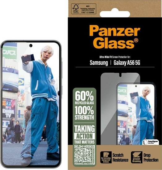 Picture of PanzerGlass Screen Protector Samsung Galaxy A56 5G UWF